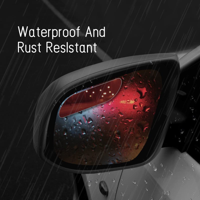 MARLBSTON 2 pcs Blind Spot Mirrors  HD Glass Convex 360 Wide Angle Side Rear View Mirror with ABS Housing for Cars SUV and Trucks - Image 4